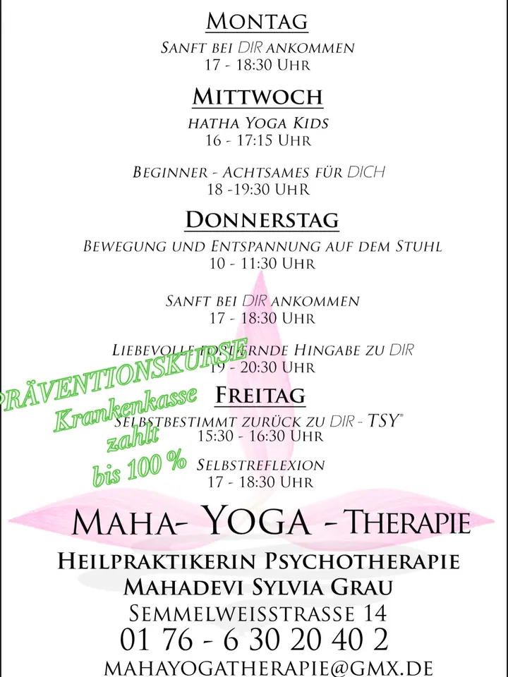 Maha - Yoga - Therapie — yoga-studio in Löbervorstadt, Erfurt — 3