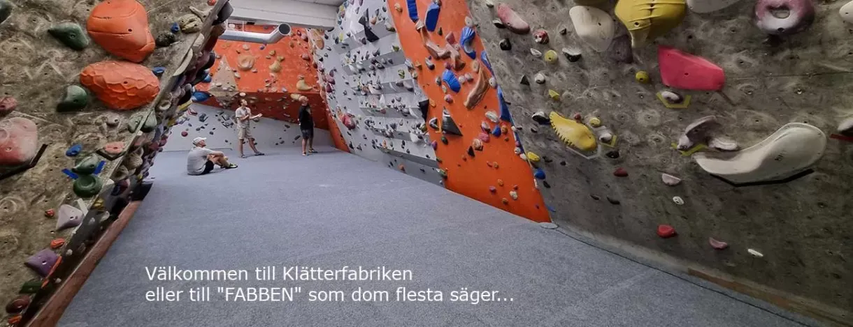 Klätterfabriken High Sport — klättring-studio i Heden, Göteborg — 2