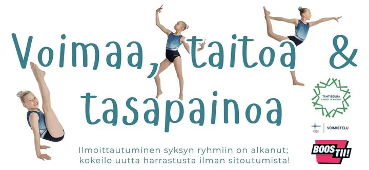 Pyrkivä Gymnastics ry — gymnastics-studio i Raunistula, Turku
