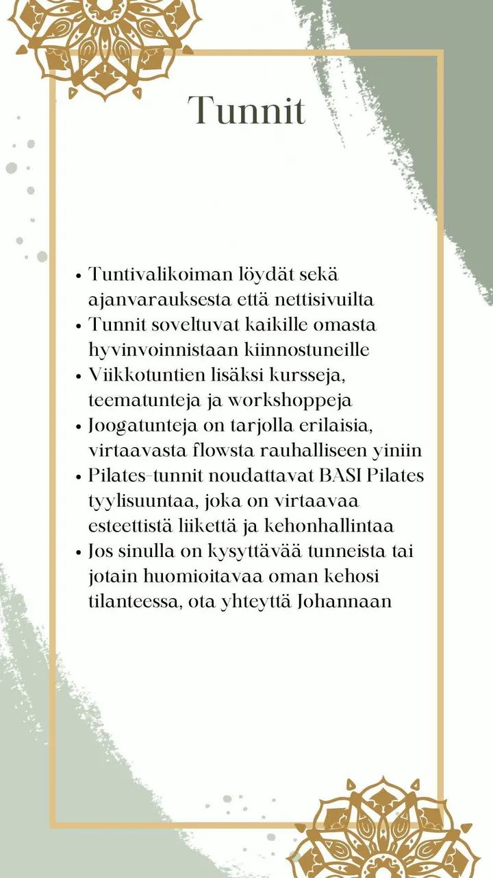 Johannan Jooga — jooga-studio – Kauhajoki — 3