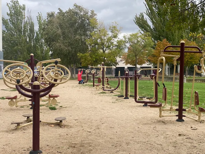 Parque dominadas y calistenia Laguna de Duero — Calisthenics en Laguna de Duero