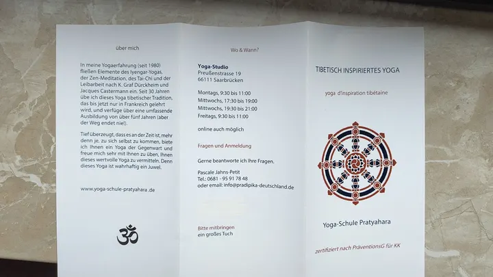 Yoga Schule Pratyahara — yoga-studio in Bruchwiese, Saarbrücken — 3