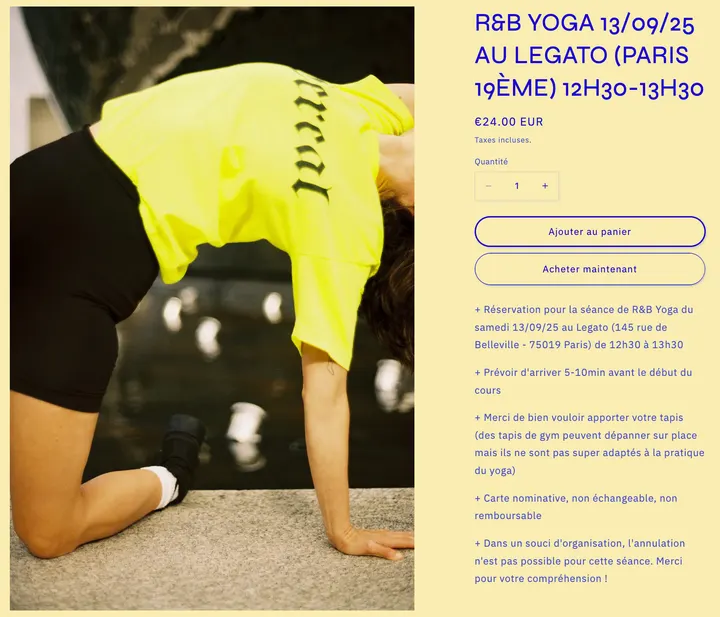 MIRZ Le Legato — yoga-studio à Paris — 3