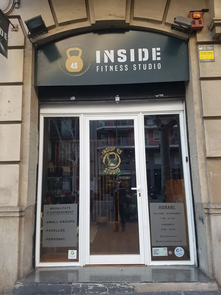Inside 45 — entrenamiento funcional-studio en l'Eixample, Barcelona — 2
