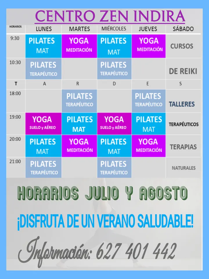 CENTRO ZEN INDIRA Pilates, Reformer, Yoga Aguadulce — yoga-studio en Aguadulce — 4