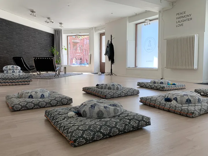 the NOW Kastellgatan 16 — meditation-studio i Olivedal, Göteborg — 2
