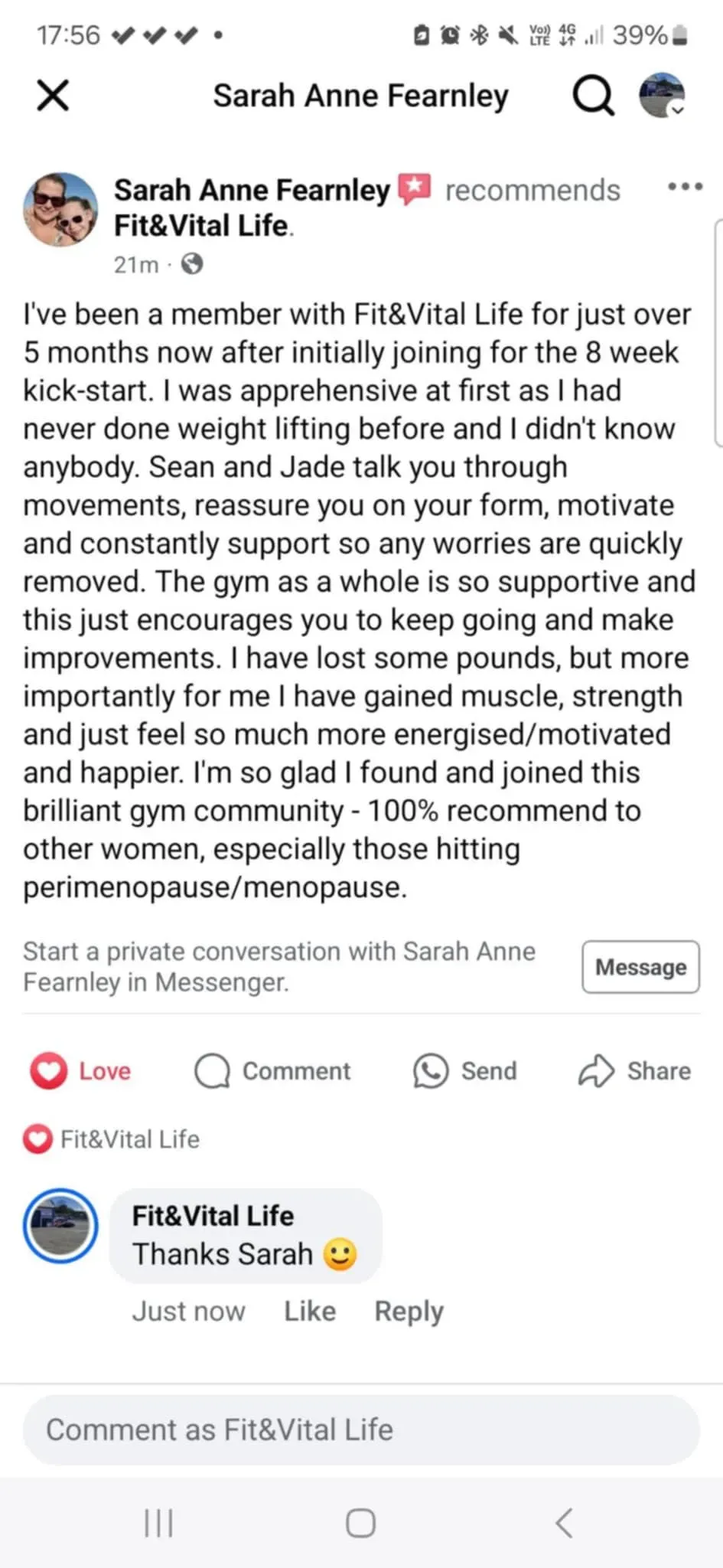 Fit&Vital Life - Private Female Gym — fitness studio in Newcastle Upon Tyne — 3