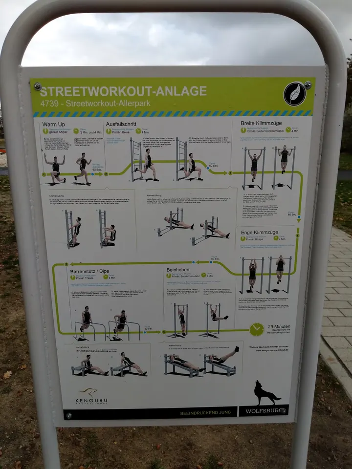 Trimm-Dich-Pfad Teichbreite — calisthenics-studio in Teichbreite, Wolfsburg — 3