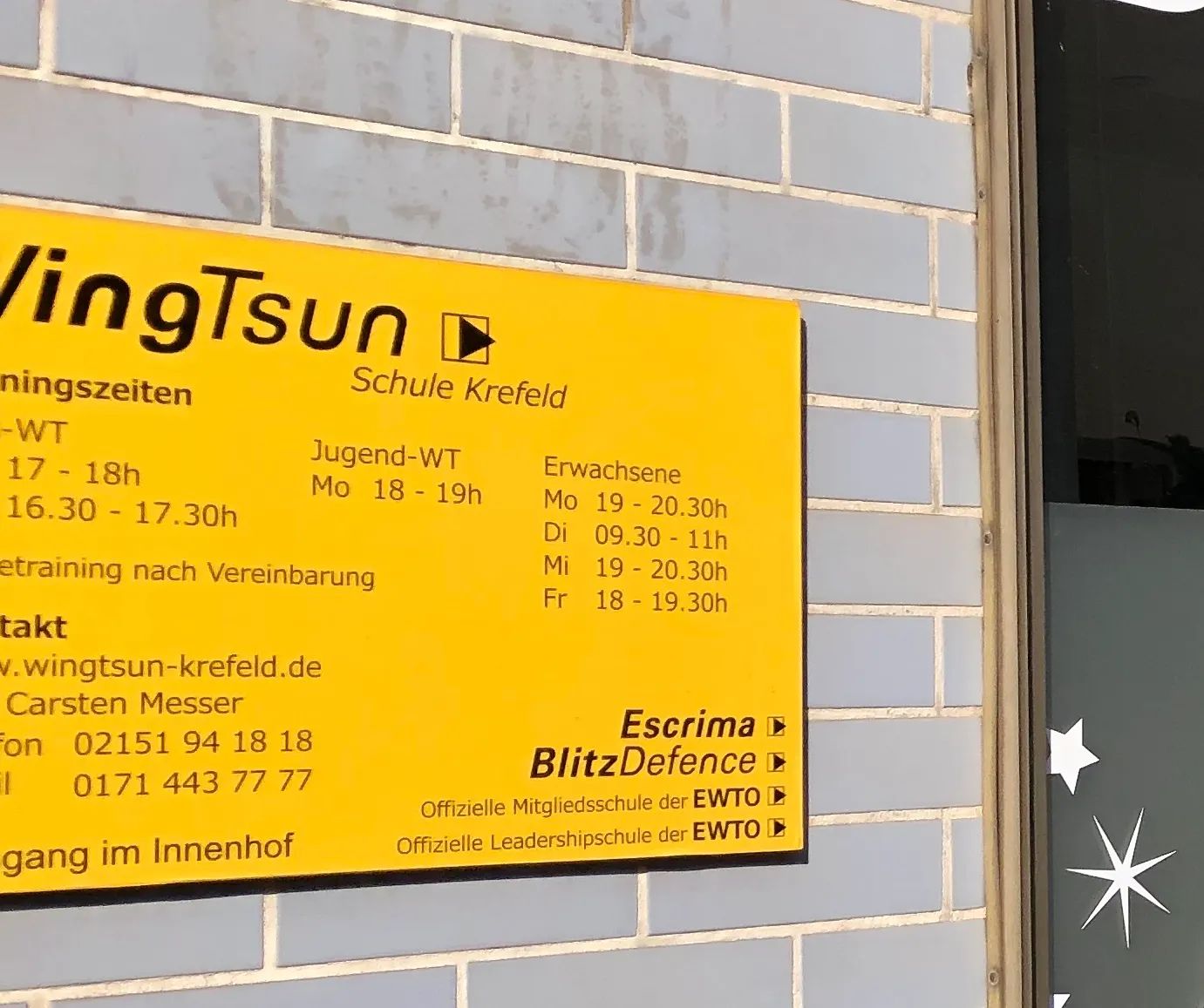 WingTsun-Schulen Carsten Messer — kampfsport-studio in Krefeld — 5