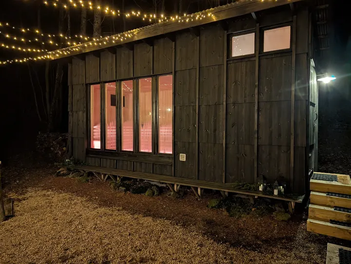 Skogsbad Høyåsen — recovery-studio i Bjorbekk, Arendal — 2