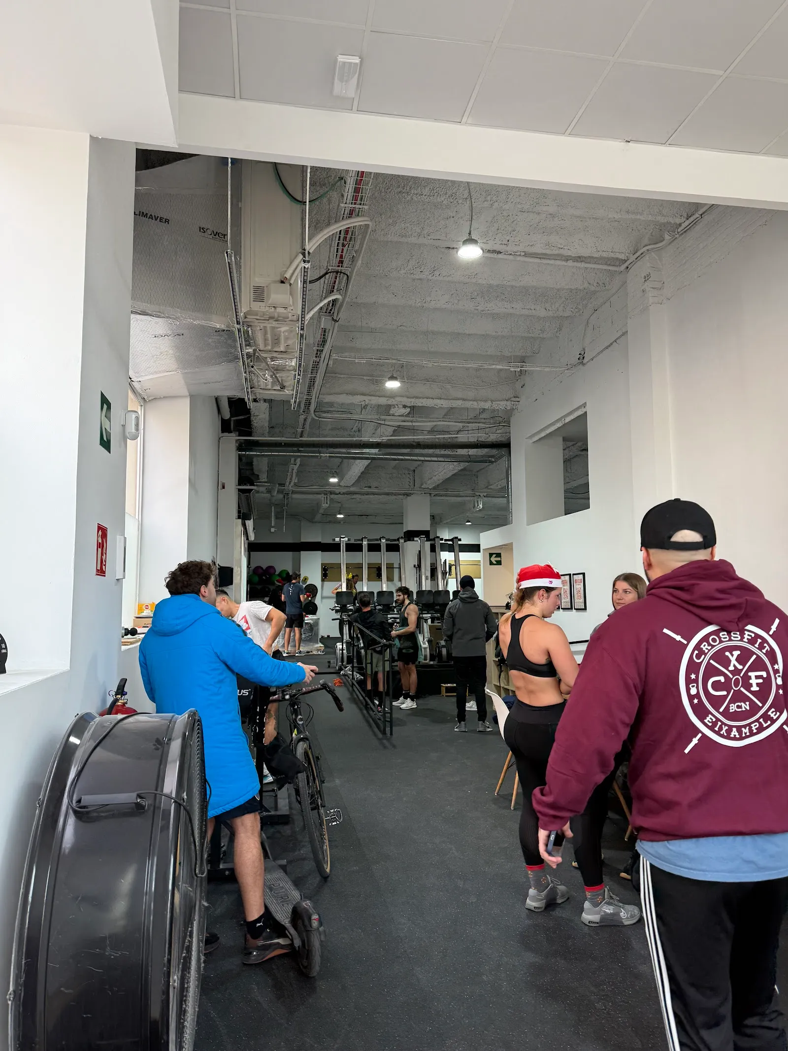 Entrenamiento en CrossFit Eixample, Barcelona