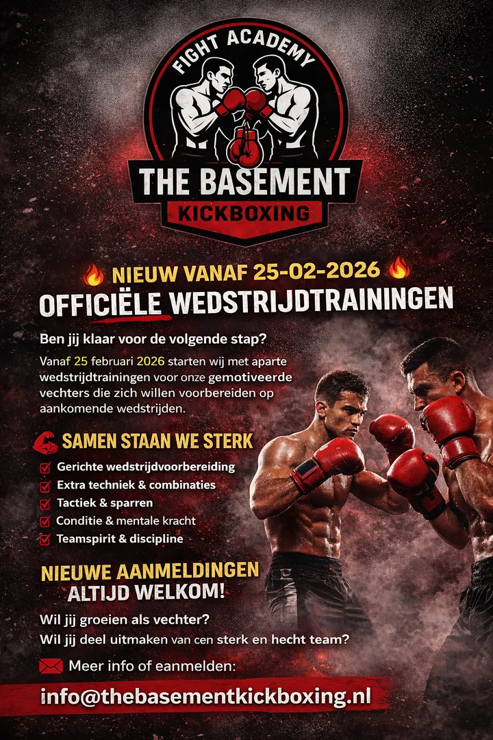 Fight Academy The Basement Kickboxing — vechtsport-studio in Verzetsbuurt, Hoogeveen — 2