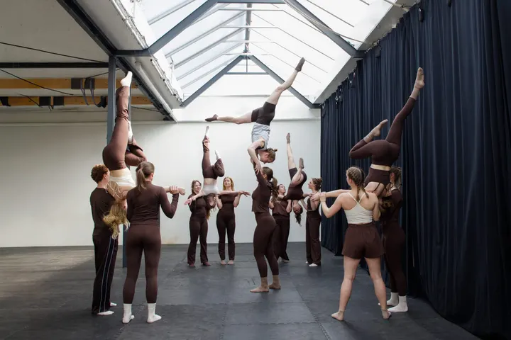 CircusTheaterSchool De Klim — Aerial in Havenkwartier, Deventer