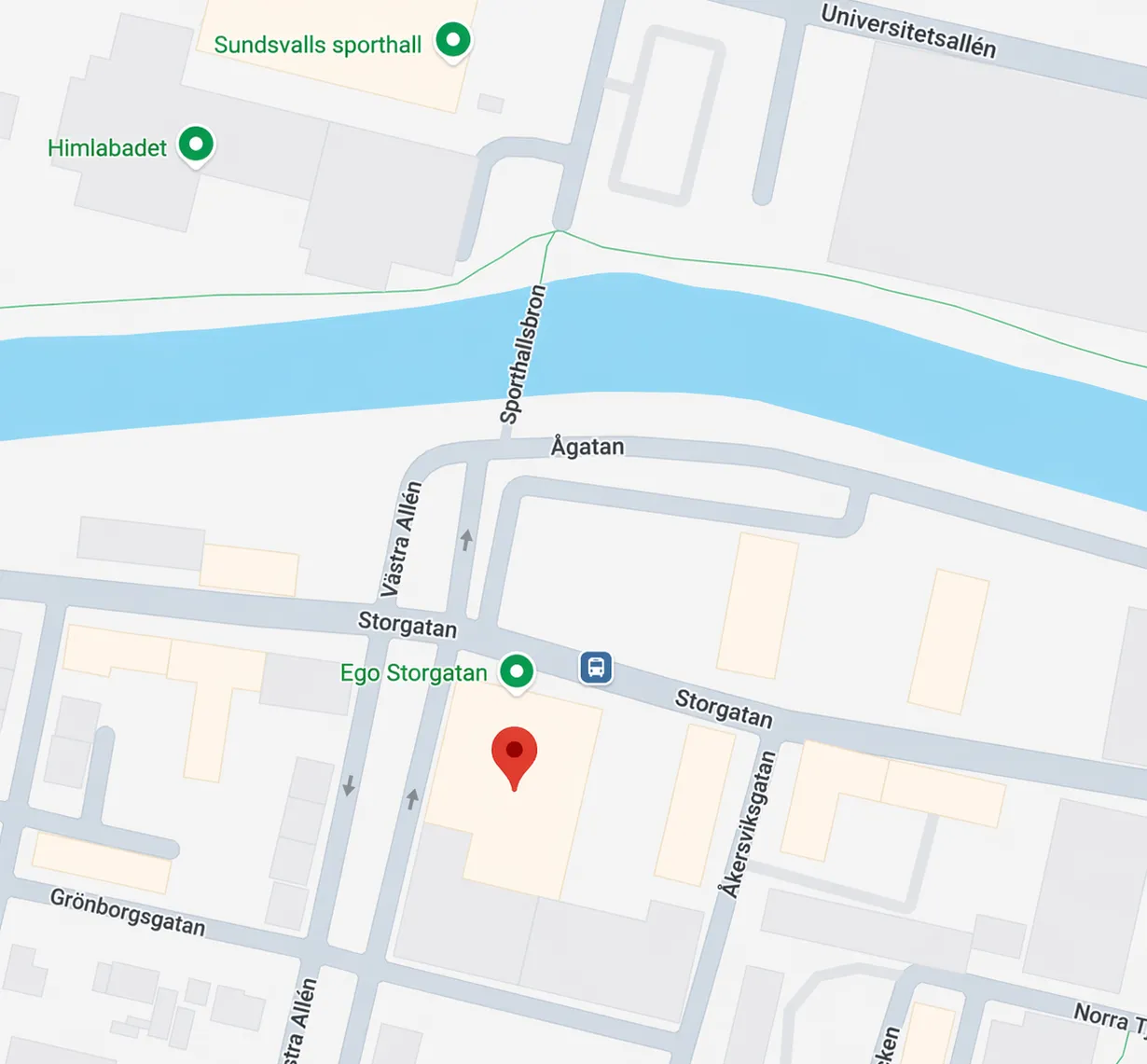 Ego Storgatan — träningsstudio i Sundsvall — 2