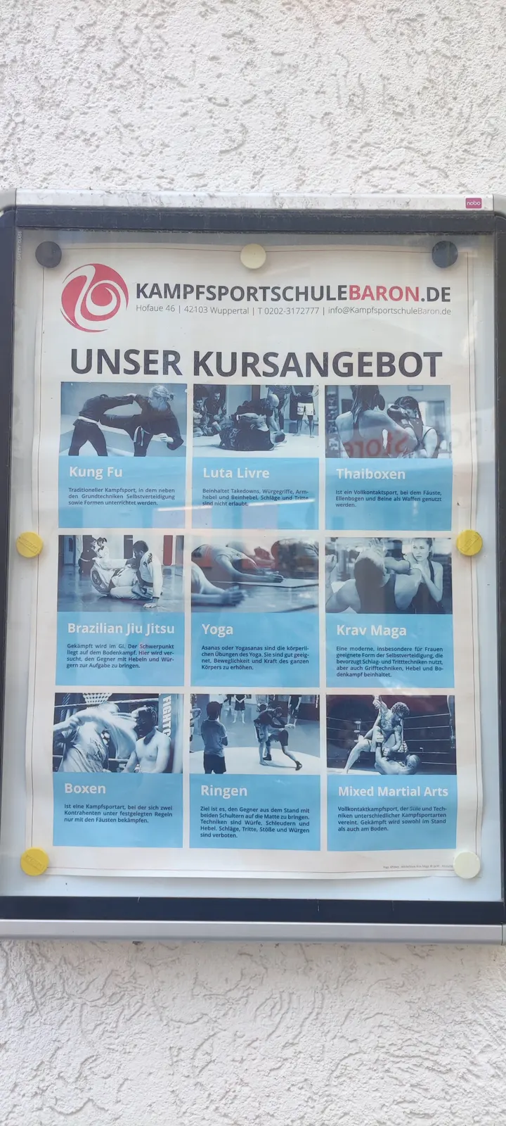 Kampfsportschule Baron — mma-studio in Gemarkung Elberfeld, Wuppertal — 2