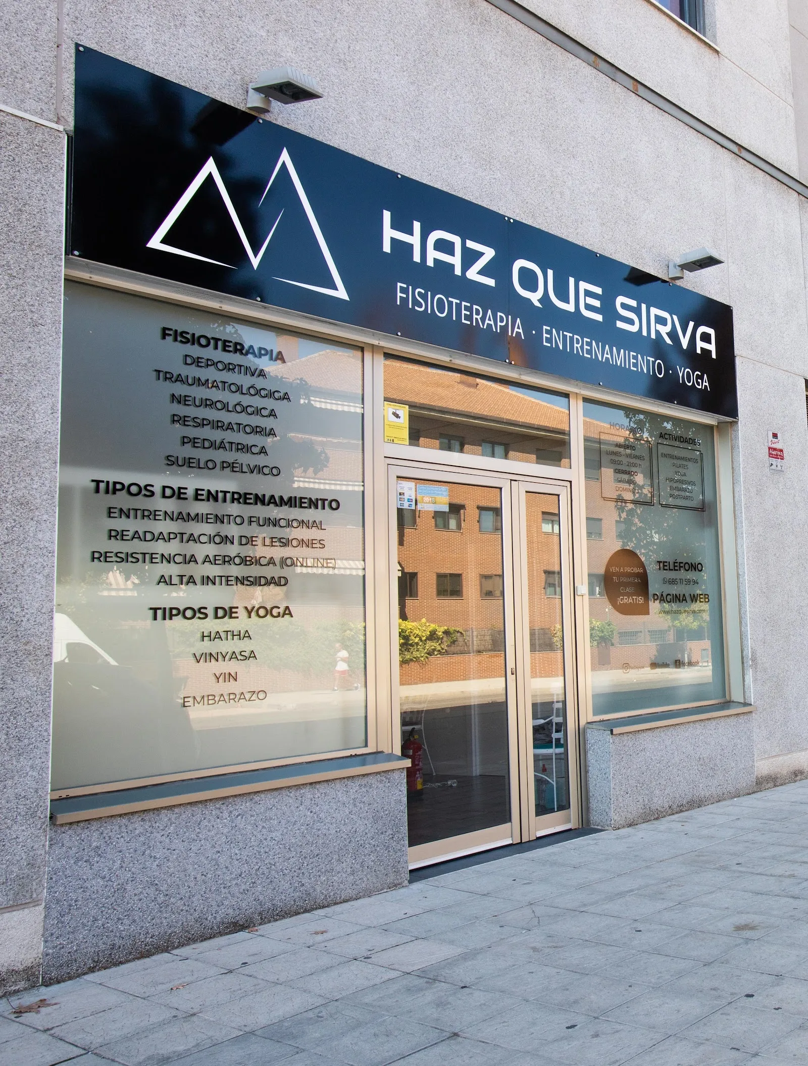 Fisioterapia San Sebastián De Los Reyes Haz Que Sirva Yoga Pilates Entrena — yoga-studio en San Sebastián de los Reyes — 3