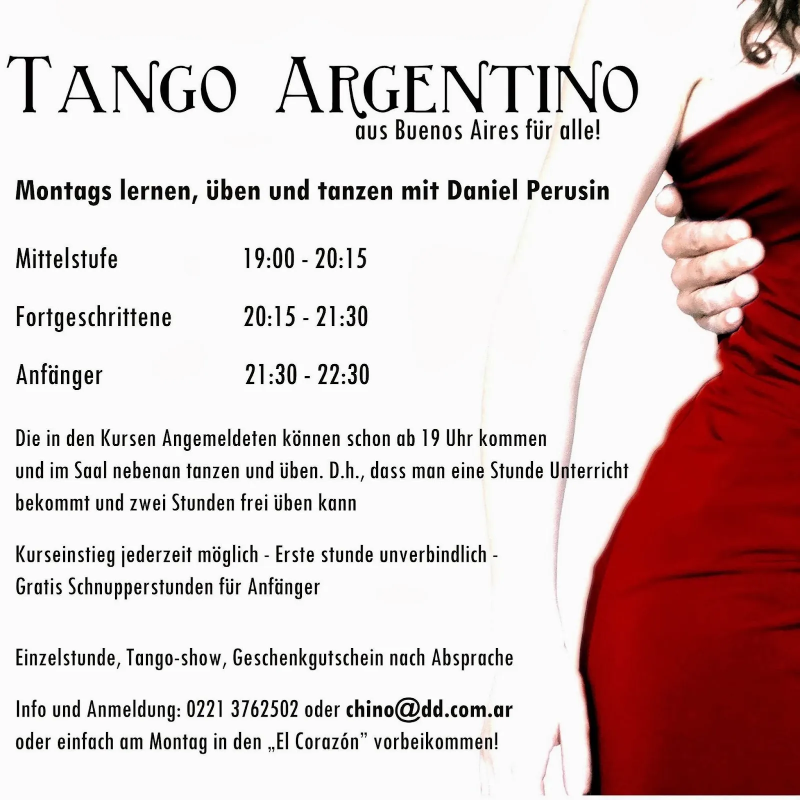 Tango con Corazon - Daniel Perusin — tanz-studio in Frankenberger Viertel, Aachen — 3