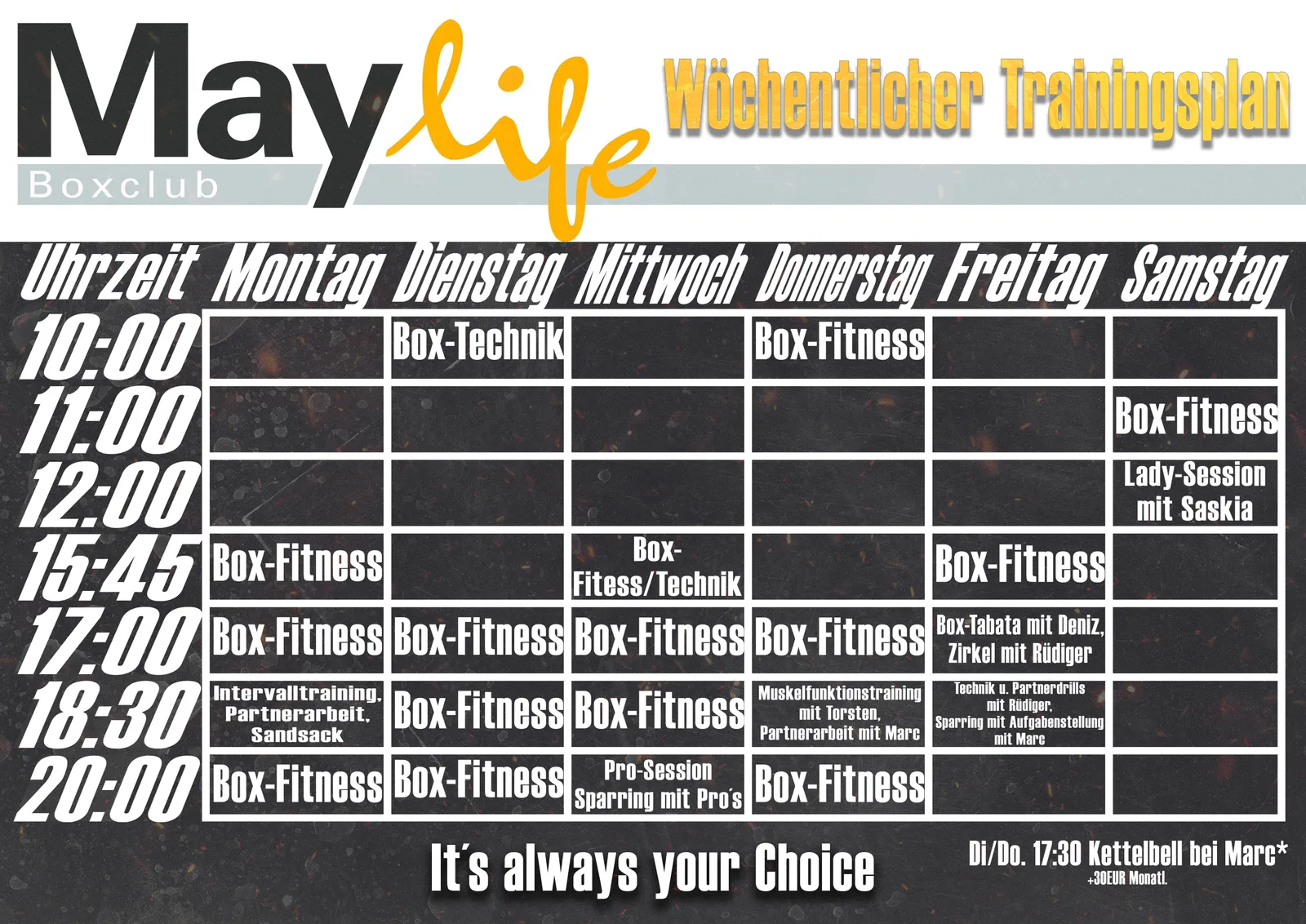 Maylife Boxclub — kampsport-studio i Köln — 2