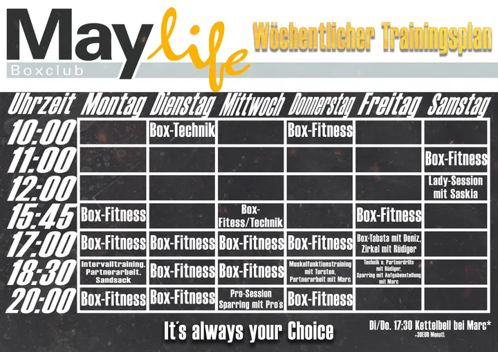 Maylife Boxclub — kampfsport-studio in Fühlingen, Köln — 2