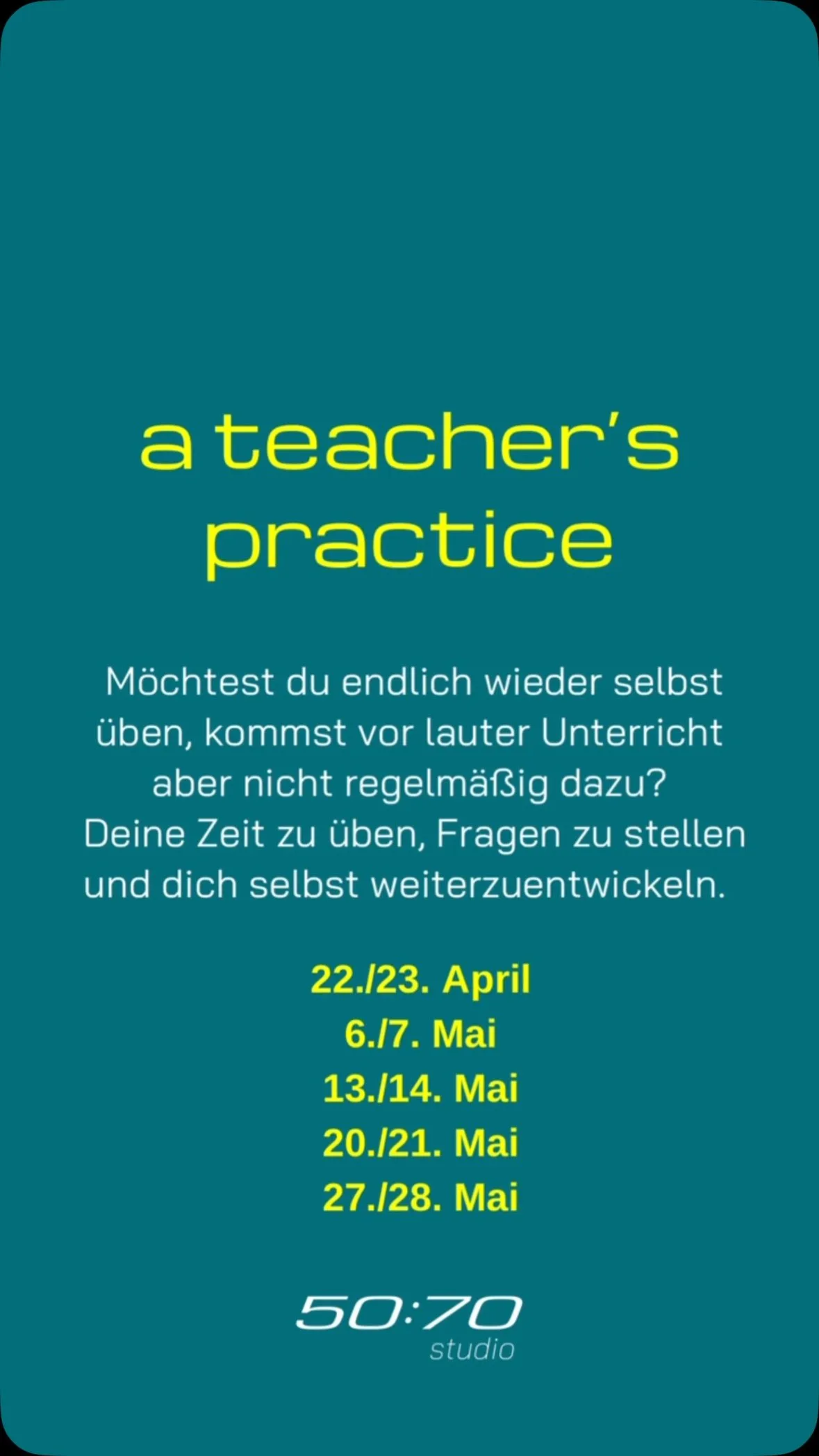 50:70 studio Outdoor — yoga-studio i Köln — 4