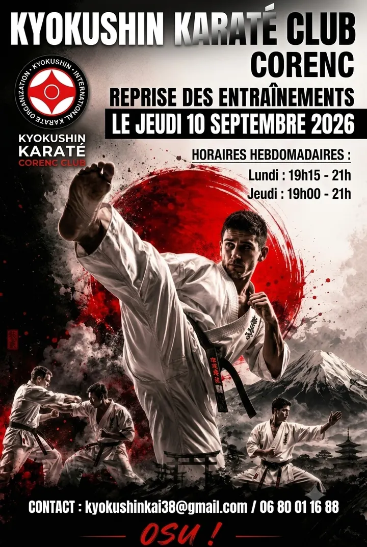 KYOKUSHIN KARATE CLUB CORENC — arts martiaux-studio à Bâtonnière, Corenc — 3