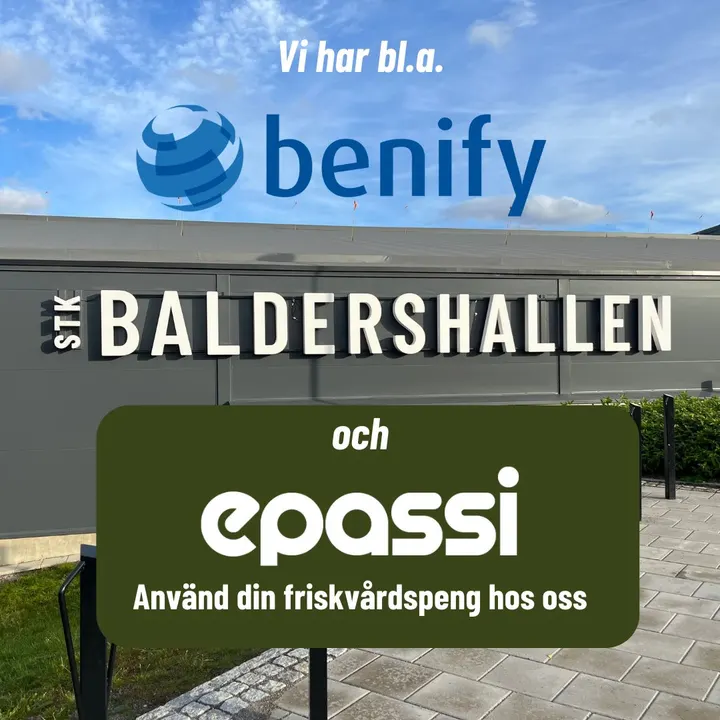 Baldershallen — träningsstudio i Haga, Sundsvall — 2