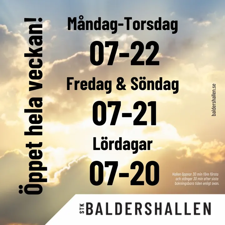 Baldershallen — träningsstudio i Haga, Sundsvall — 3