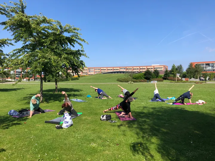 Yoga in het Park — Yoga in Volgerlanden-West, Hendrik-Ido-Ambacht