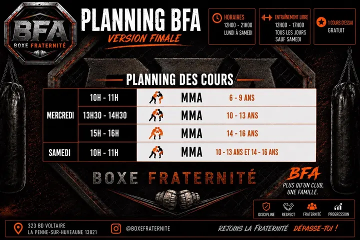 Boxe fraternité association ( MMA) — arts martiaux-studio à Marseille — 5