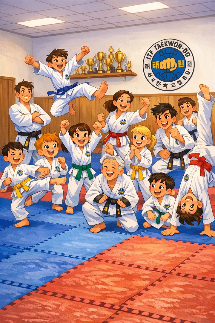 Frölunda Taekwondo Klubb — kampsport-studio i Västra Frölunda, Göteborg — 2