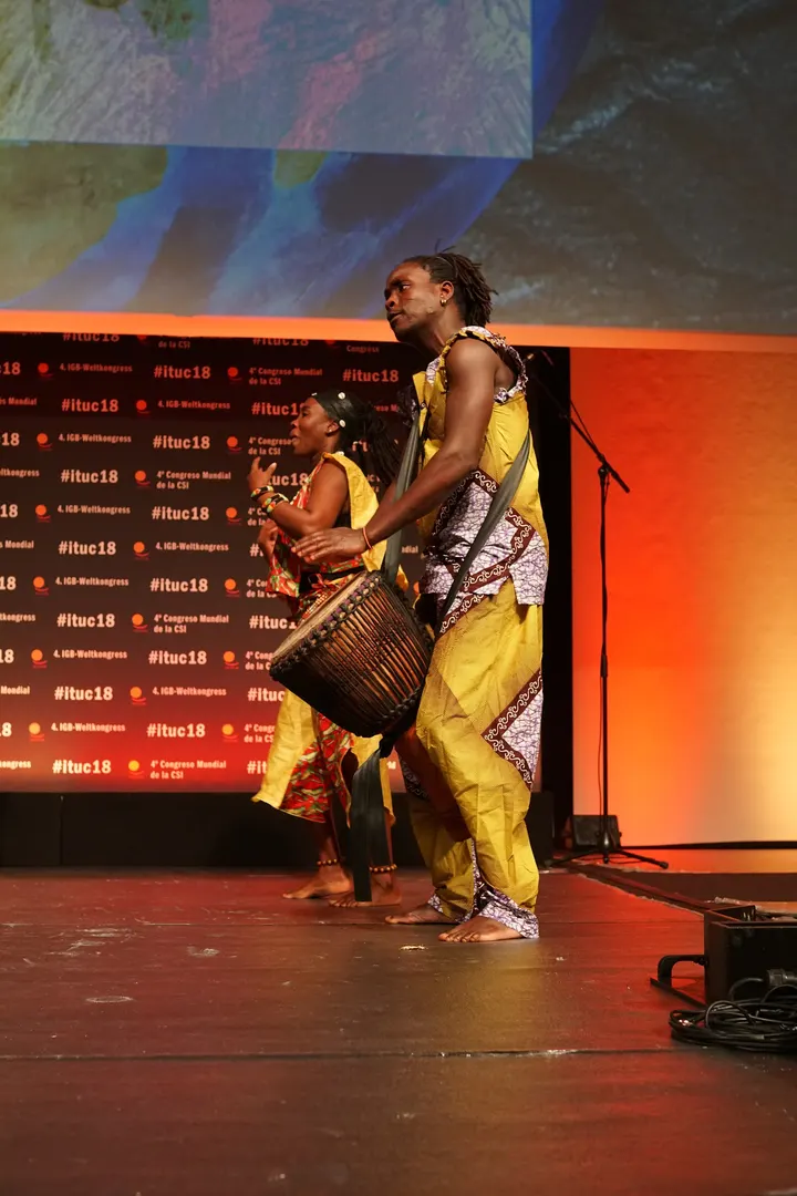 West African Dance — dans-studio i Carlsberg Byen, København — 2
