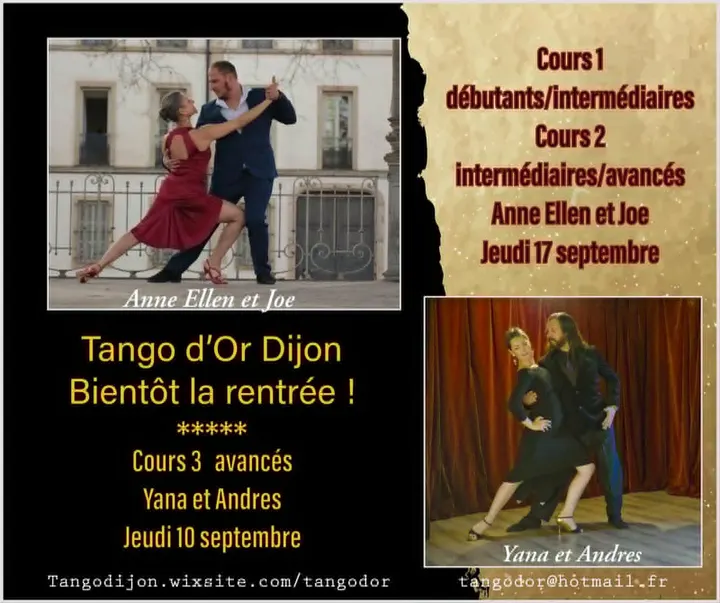 Association Tango D'Or — Danse à Port du Canal, Dijon