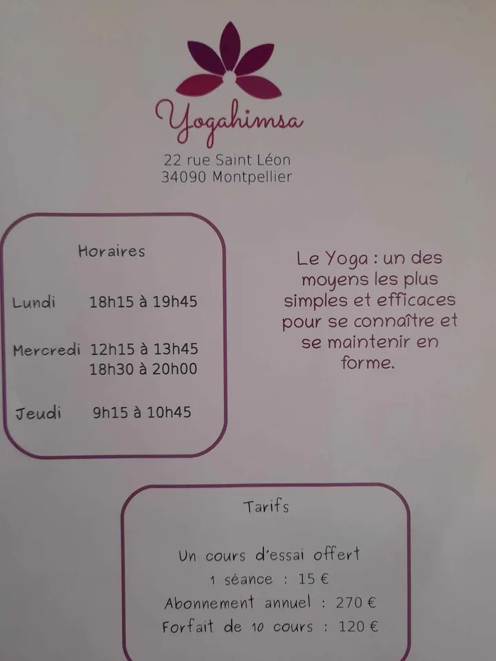 Yogahimsa Beaux-Arts — yoga-studio à Montpellier — 3
