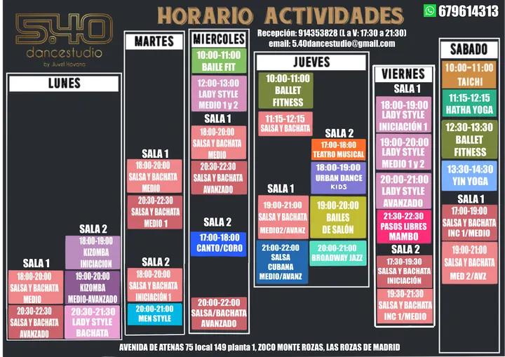 INTERNATIONAL DANCE ESTUDIO MADRID — baile-studio en Las Rozas de Madrid — 3