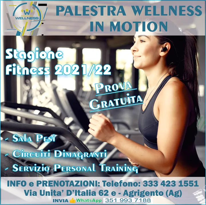 Palestra Wellness in Motion — palestre-studio a Fontanelle, Agrigento — 3