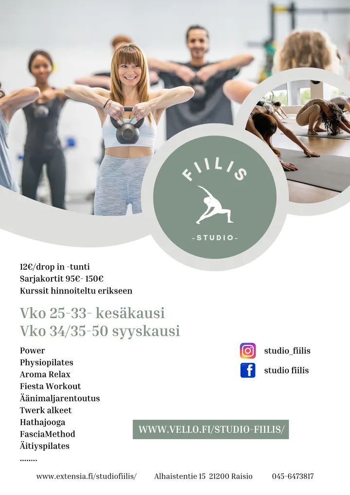 Studio-Fiilis — Venyttely – Raisio, Turku