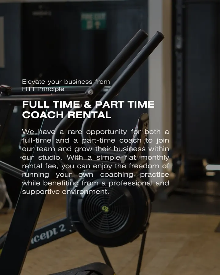 The FITT Principle — fitness studio in Anderston, Glasgow — 2