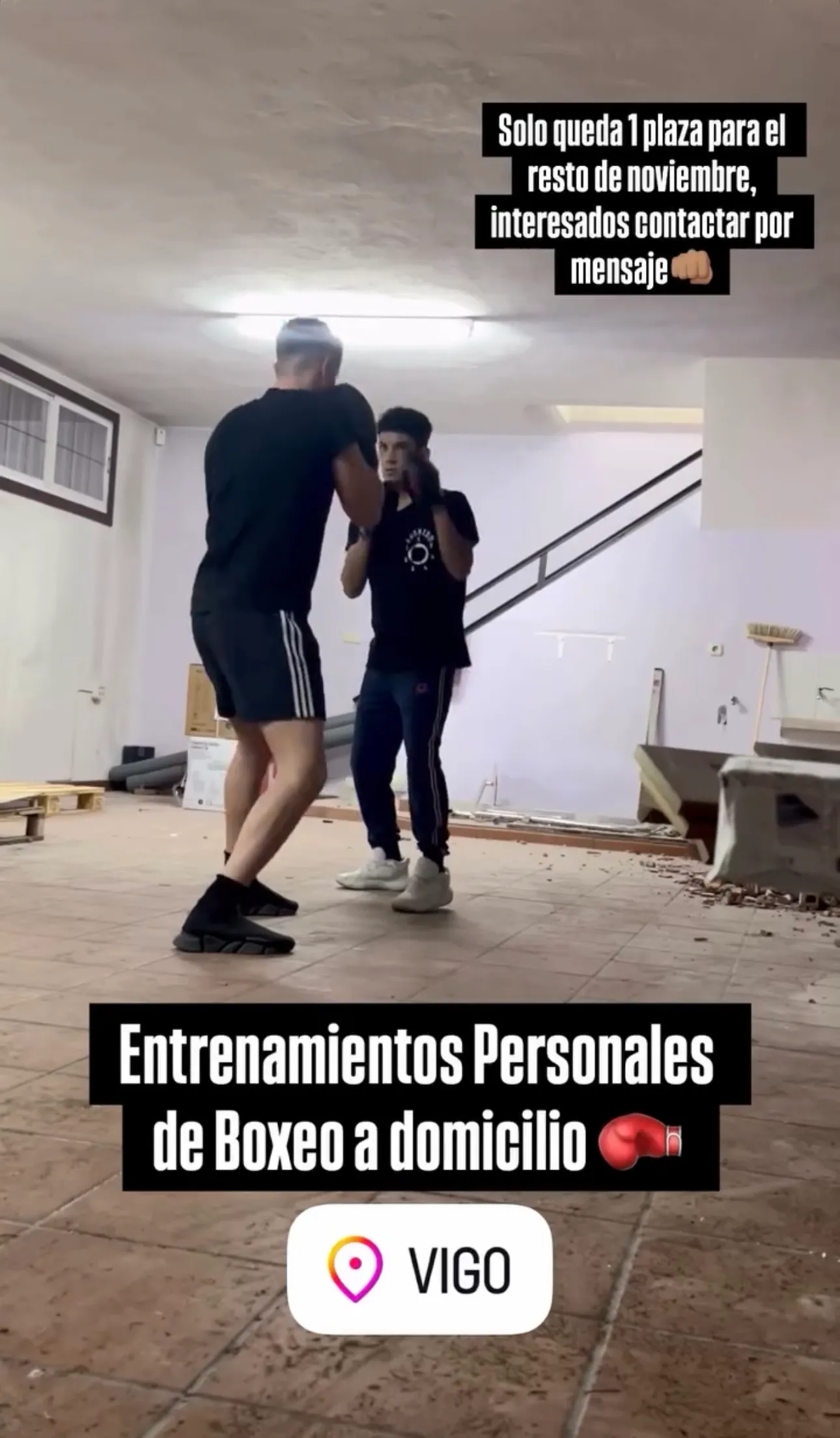 Clases Personales de Boxeo a domicilio en Vigo, Nigrán y Baiona — artes marciales-studio en Santiago de Vigo, Vigo — 3