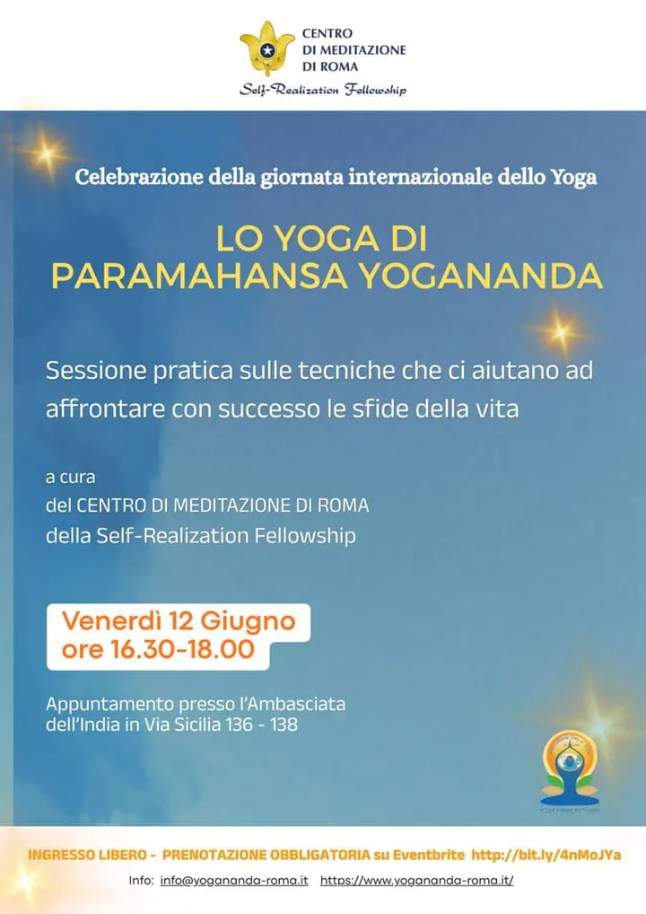 Home Yogananda Roma — meditazione-studio a E.U.R., Roma — 3