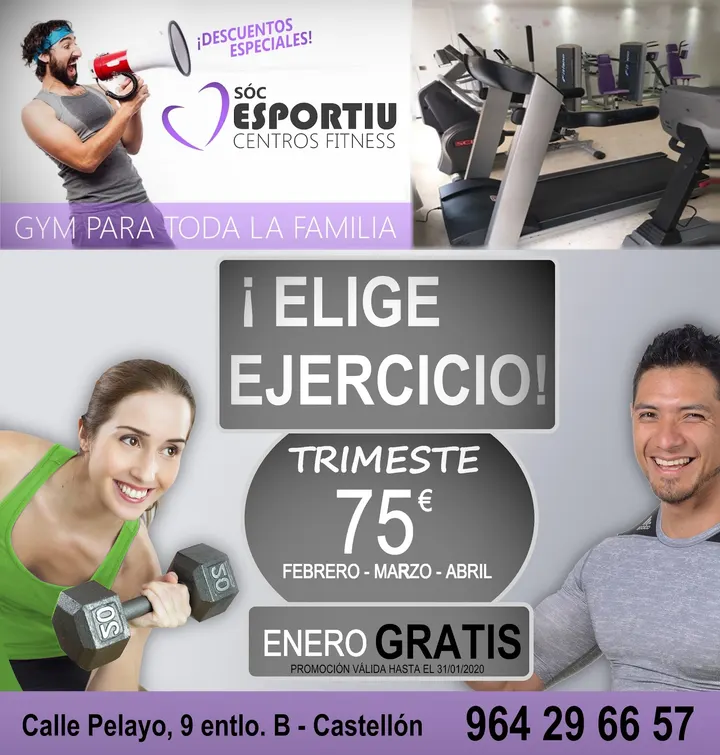 Sóc Esportiu Centros Fitness — estudio de fitness-studio en Castellón de la Plana — 2