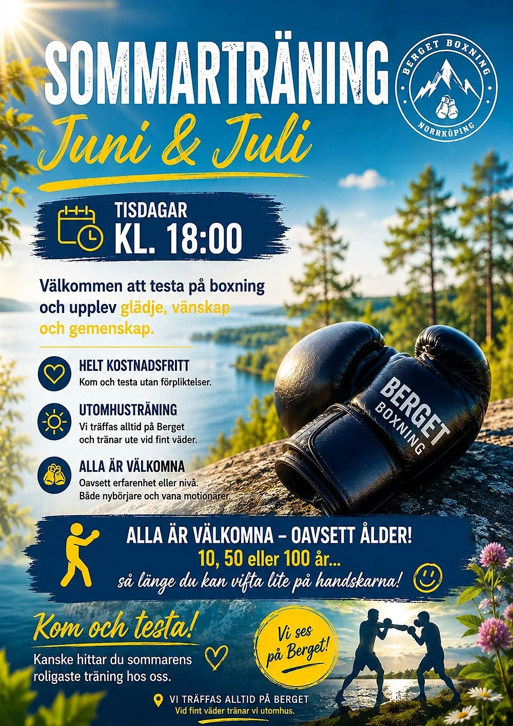 Boxningklubben Berget — kampsport-studio i Norrköping — bild 2