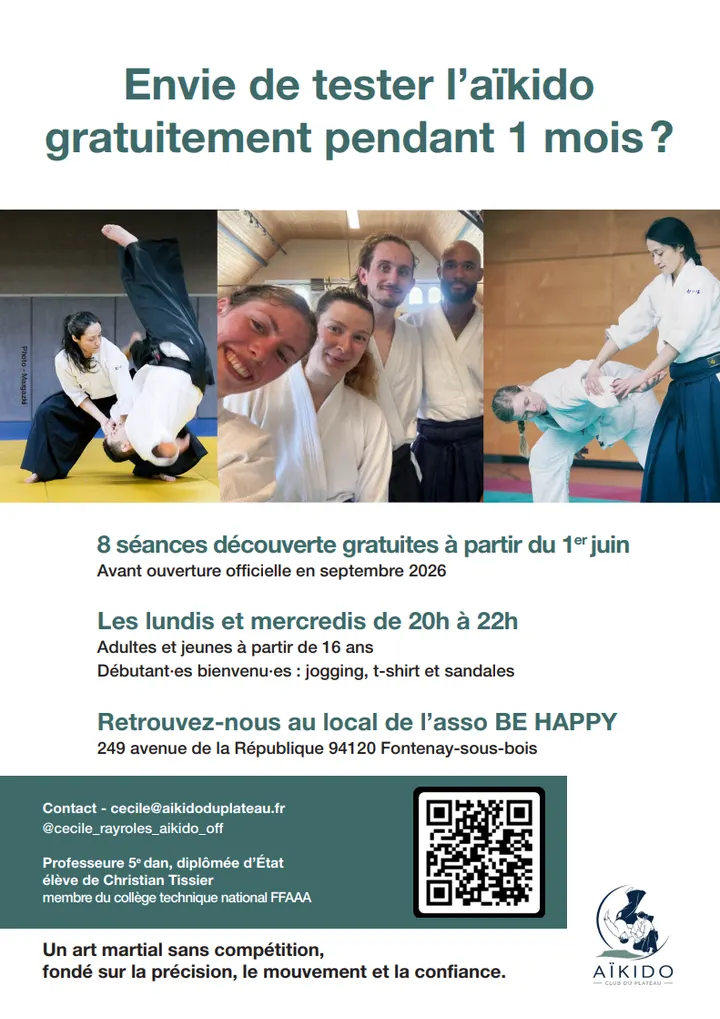 Aïkido du Plateau — arts martiaux-studio à Paris — 3