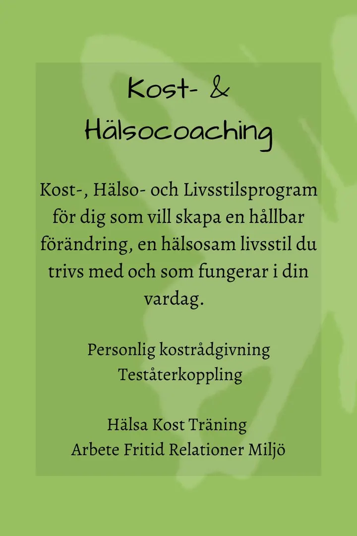 Din LivsstilsResurs Hälsa — pt-studio i Slottshöjden, Helsingborg — 2