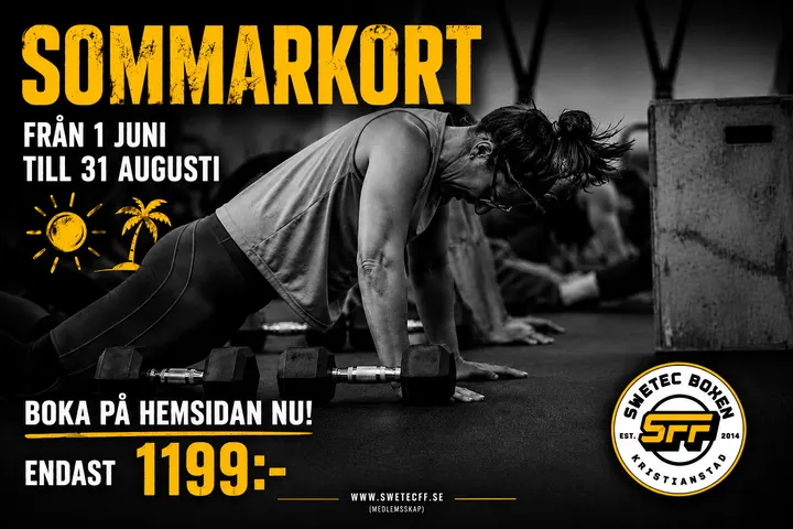 Swetec Boxen — funktionell träning-studio i Kristianstad — 3
