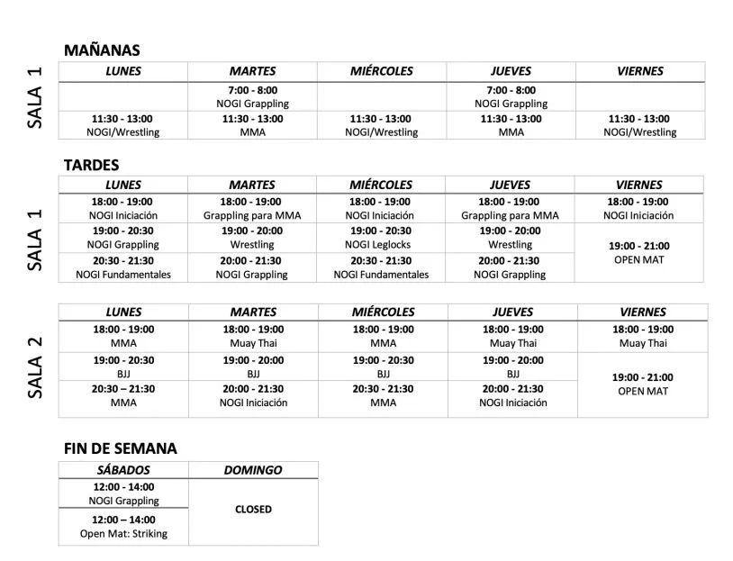 Splinters Jiu-jitsu & MMA — kampsport-studio i Tetuán, Madrid — bild 2