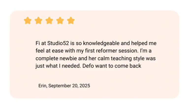 Studio52 Pilates — reformer pilates-studio in Uttoxeter — 3