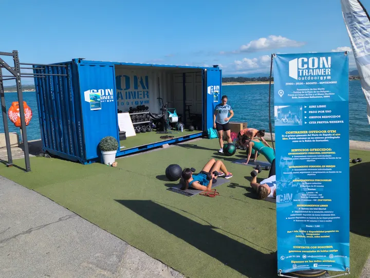 CONTRAINER OUTDOOR GYM — estudio de fitness-studio en San Martín, Santander — 2