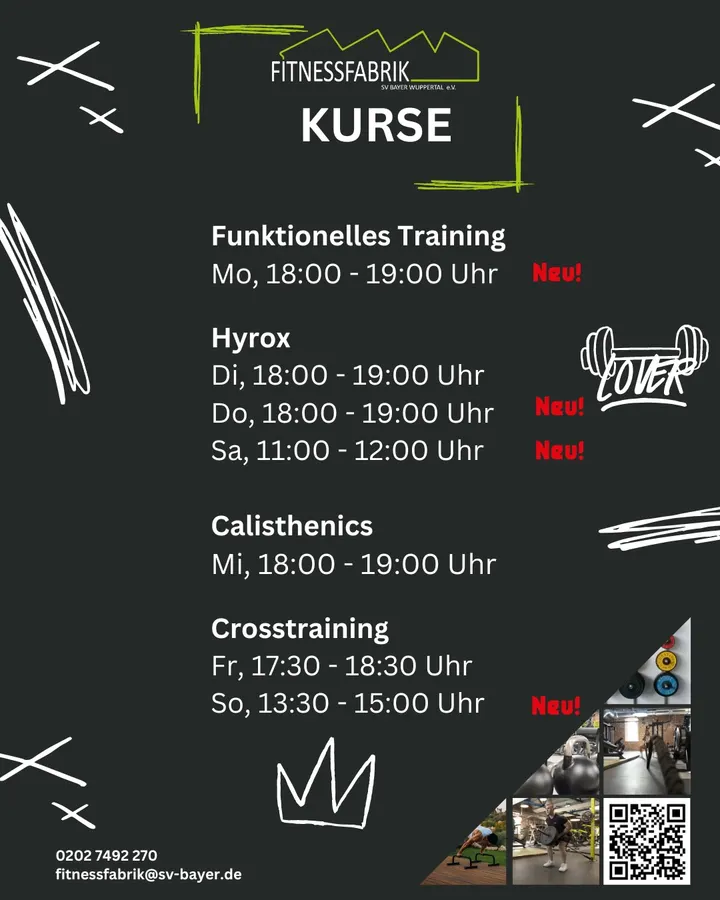SV Bayer Fitnessfabrik — fitnessstudio in Gemarkung Elberfeld, Wuppertal — 2