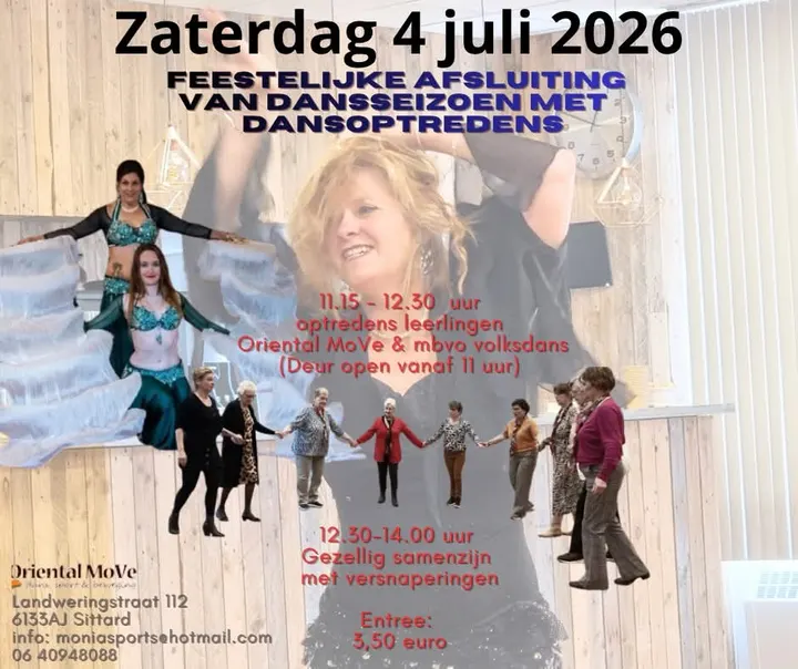 Monia Bellydance — dans-studio in Ophoven, Sittard — 3