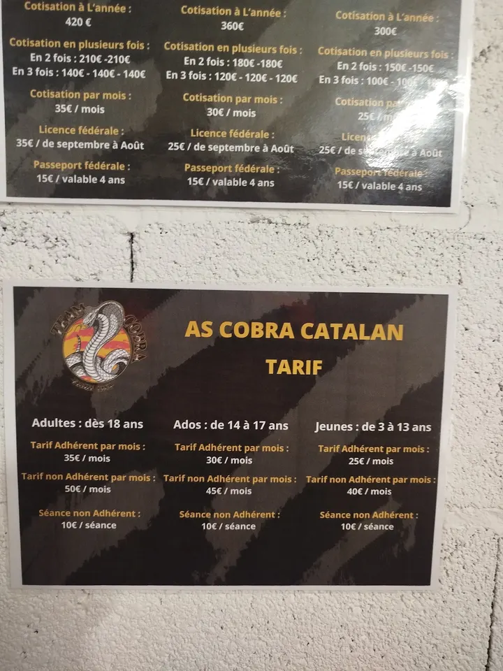 AS Cobra Catalan — muay-thaï-studio à Pia — 2